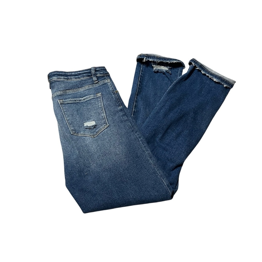 Lucky & Blessed•Boyfriend Fit Blue Denim Jeans